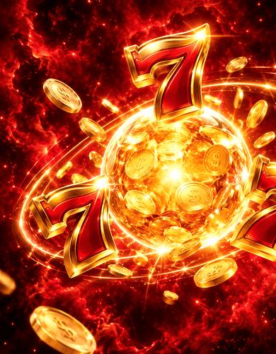Ilustrasi mesin slot online